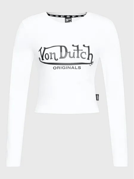 Узкая блузка Von Dutch, белый