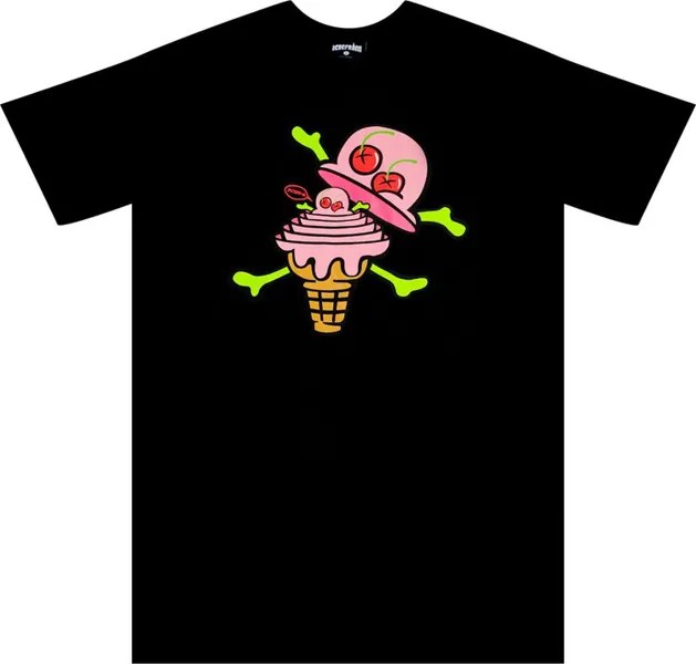 Футболка Icecream Nesting Tee 'Black', черный