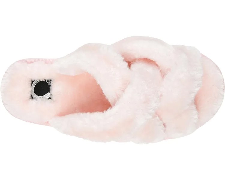 Слипперы Faux Fur Quiet Slipper Journee Collection, розовый