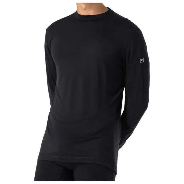 Лонгслив Super Natural Tundra 175 L/S, цвет Jet Black
