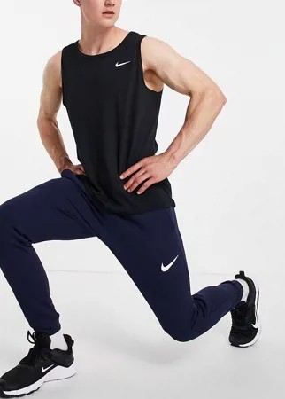 Темно-синие джоггеры Nike Training Dri-FIT-Темно-синий
