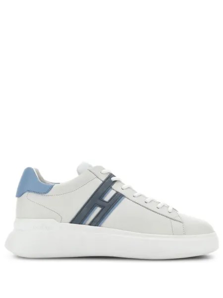 Кроссовки Hogan Lace-up, белый/голубой/темно-синий