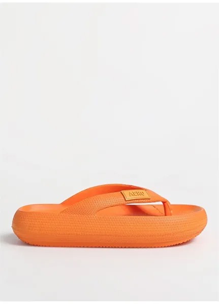 Оранжевые женские пляжные тапочки Aeropostale