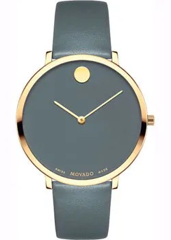 Швейцарские наручные  женские часы Movado 0607140. Коллекция Ultra Slim 70th Anniversary