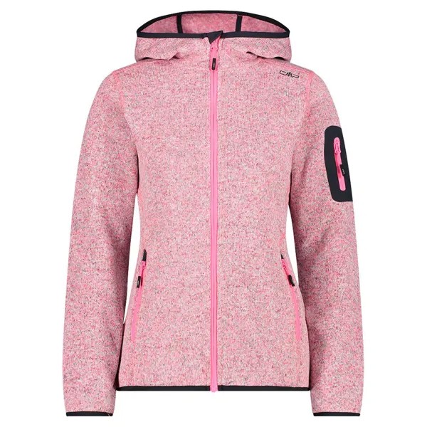 Куртка CMP 3H19826 Hooded Fleece, розовый