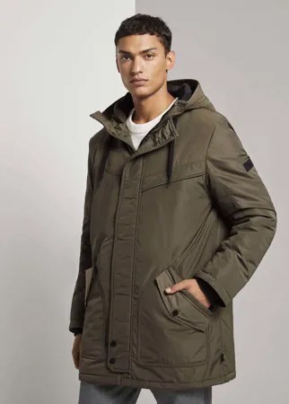 Парка мужская TOM TAILOR 1020248 зеленая XL