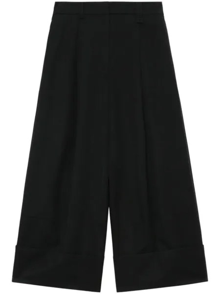 Simone Rocha широкие укороченные брюки, черный