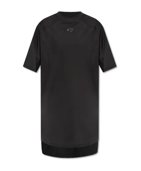Платье Футболка Y-3, черный