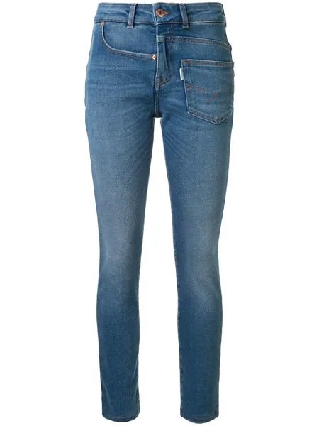 Filles A Papa джинсы с деконструированными карманами