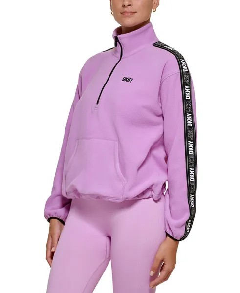 Женский флисовый пуловер DKNY, цвет Tulle