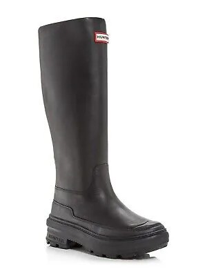 HUNTER Женские черные ботинки Chasing Limited Edition X Killing Eve Leather Boots 10
