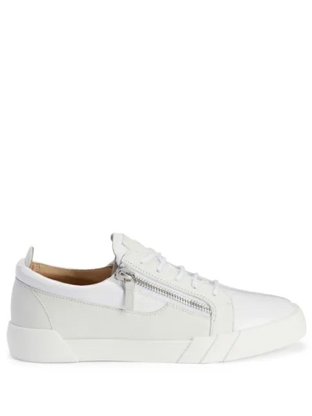 Giuseppe Zanotti кеды с молниями, белый