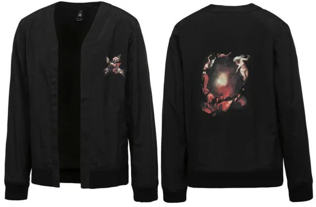 Мужской бомбер X the Weeknd XO с длинными рукавами 576898 01 a96c Puma, черный
