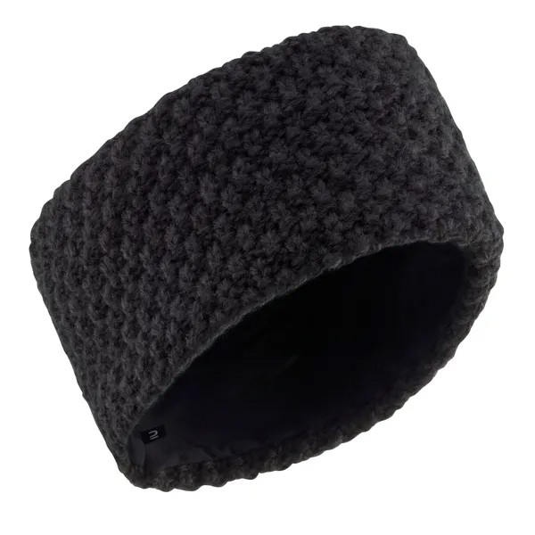 Повязка женская Wedze TIMELESS HEADBAND black, one size