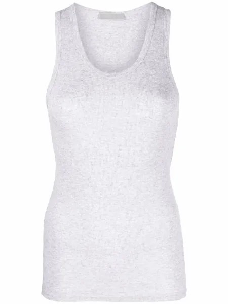 WARDROBE.NYC топ с U-образным вырезом, серый