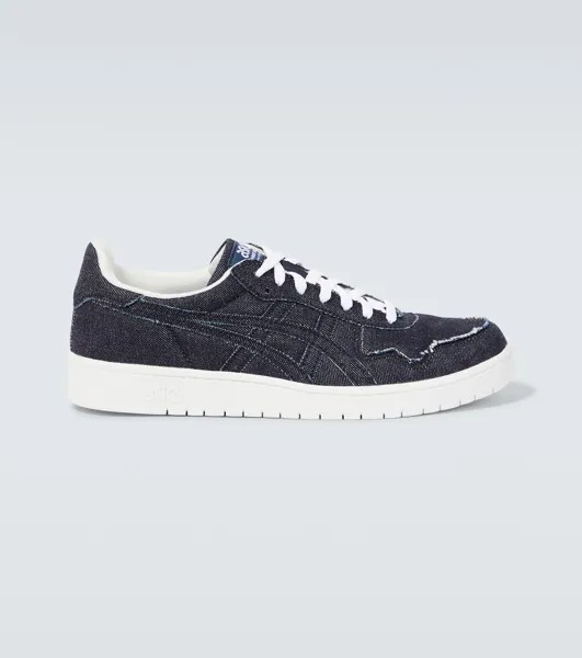 Джинсовые кроссовки из коллаборации с Asics Japan S Comme Des Garçons Homme Deux, синий