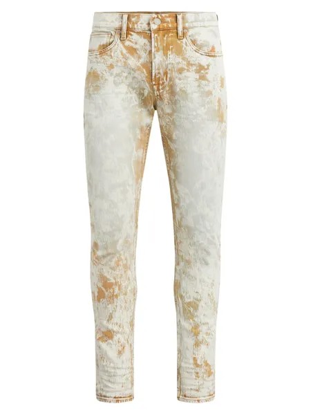 Зак Джинсы скинни Hudson Jeans, оранжевый