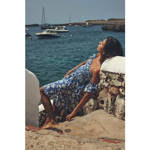Сарафан Zara, размер XXL, мультиколор