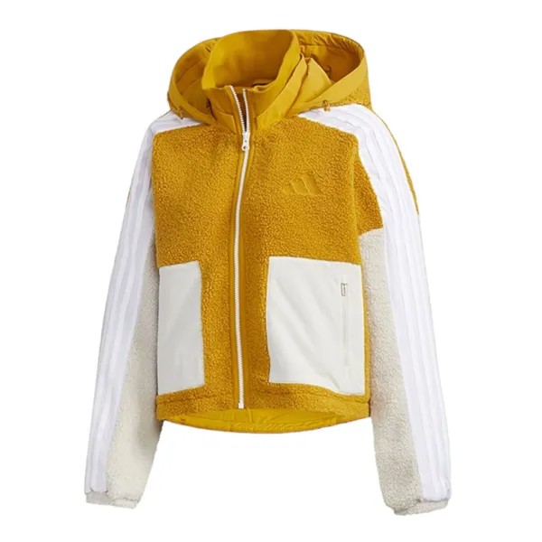 Куртка Adidas Urban Boa, белый/желтый