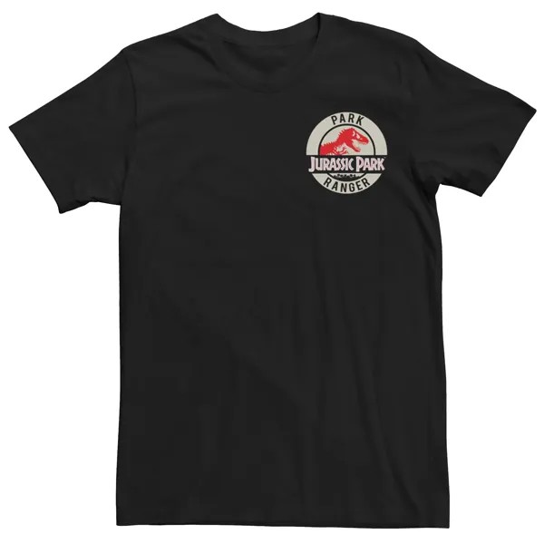 Мужская футболка со значком рейнджера из парка Юрского периода Licensed Character