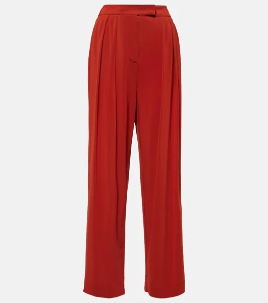 Прямые брюки Giochi Max Mara, коричневый