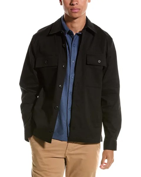 Куртка-рубашка Vince Workwear, черный