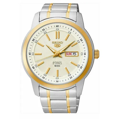 Наручные часы SEIKO SEIKO 5, серебряный