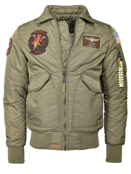 Демисезонная куртка TOP GUN, оливковый