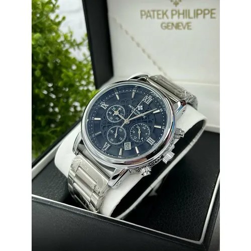 Наручные часы Patek Philippe мужские Часы мужские Patek Philippe кварцевые, черный