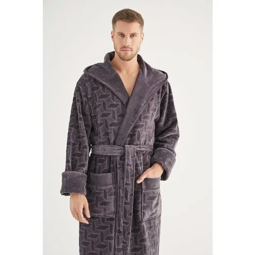 Халат Nusa, размер L/XL, серый