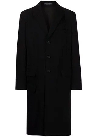 Yohji Yamamoto шерстяное пальто