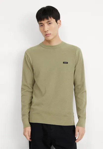 Свитер Textured Sweater Calvin Klein, цвет delta green