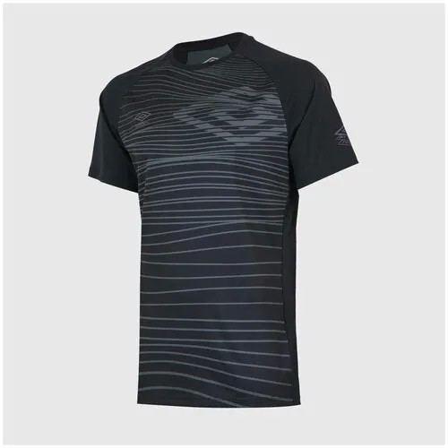 Футболка спортивная Umbro Футболка тренировочная Umbro Pro Training Graphic 65845U-KMK, размер l, черный