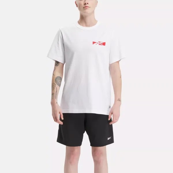 Футболка «Не зритель» Reebok, белый
