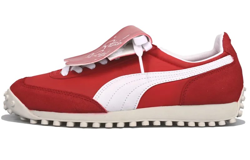 Кроссовки Puma Fast Rider Lifestyle Shoes Unisex Low-top Red And White, красный