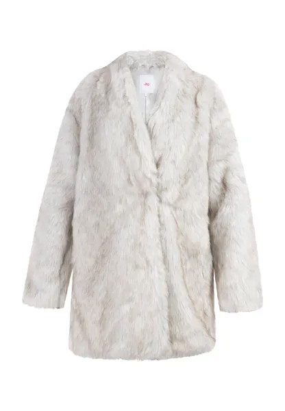 Пуховик myMo Faux Fur Mantel, белый