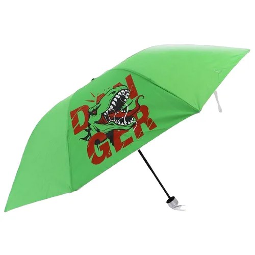 Зонт Funny toys, механика, купол 90 см., зеленый
