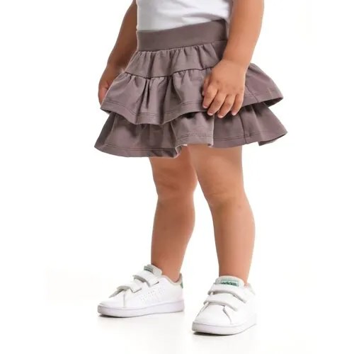 Юбка Mini Maxi, размер 86, коричневый