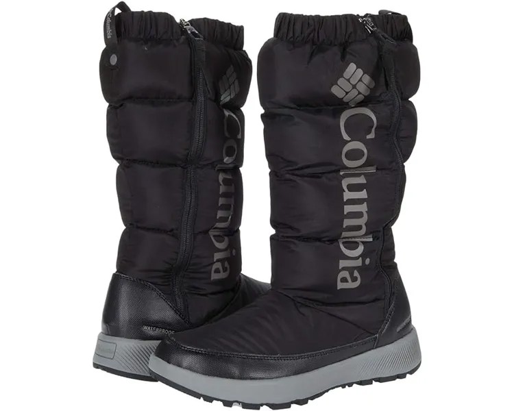 Ботинки Columbia Paninaro Omni-Heat Tall, цвет Black/Stratus