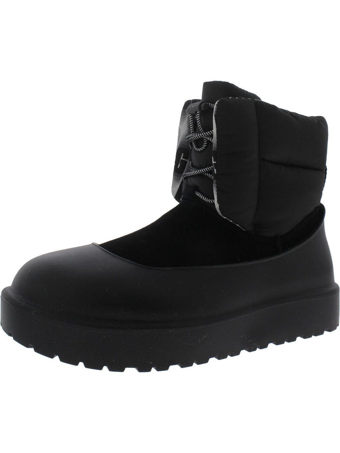 Женские зимние зимние и зимние ботинки из искусственной замши Maxi Toggle UGG, черный