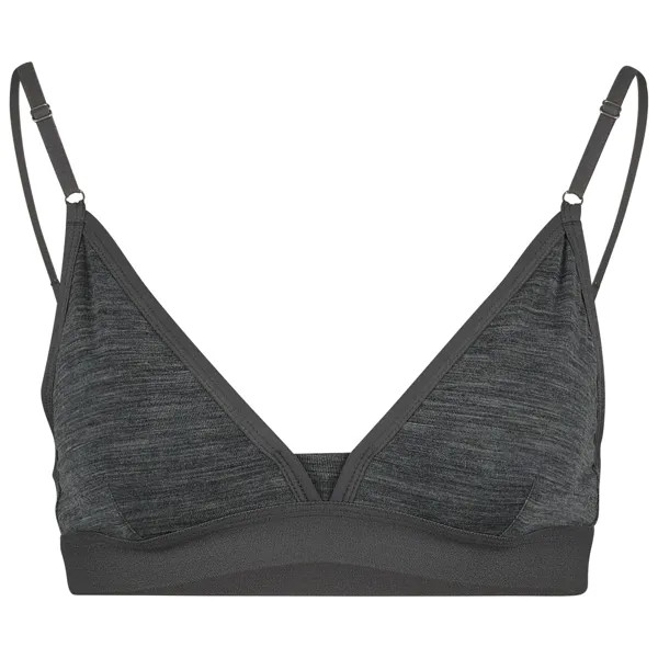 Спортивный бюстгальтер Icebreaker Women's Siren Bra, цвет Gritstone Heather