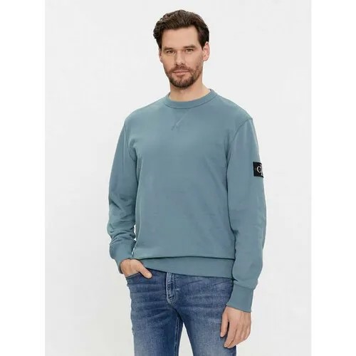 Свитшот Calvin Klein Jeans, размер XXL [INT], голубой