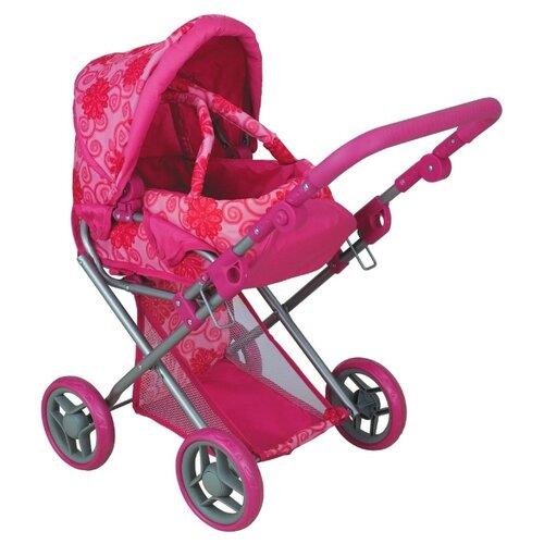 Коляска-трансформер Buggy Boom Infinia (8450) розовый/цветы