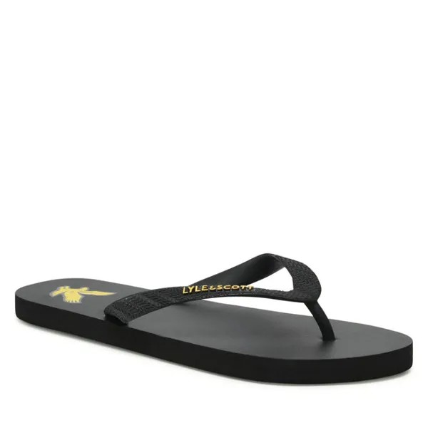 Шлепанцы Lyle & Scott FlipFlop, черный