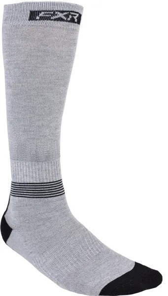 Носки FXR Mission Performance Merino, серый/черный