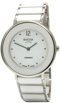 Наручные  женские часы Boccia 3209-01. Коллекция Ceramic