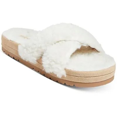 Женские сандалии Jack Rogers Lexi Faux Fur Comfort Slip On Slide Sandals Shoes BHFO 2614