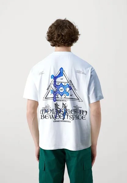 Футболка с принтом HUMAN NATURE TECHNOLOGY UNISEX Edwin, белый