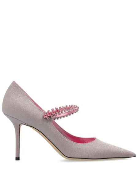 Jimmy Choo туфли-лодочки с декором Bing, розовый