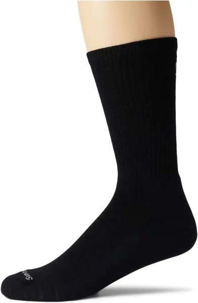 Повседневные однотонные носки в рубчик Smartwool, цвет Medium Gray